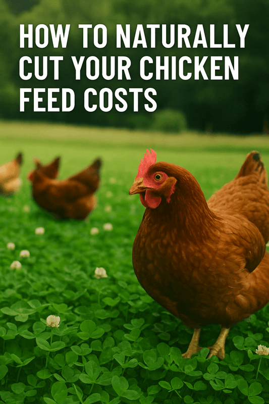 How to Naturally Cut Your Chicken Feed Costs