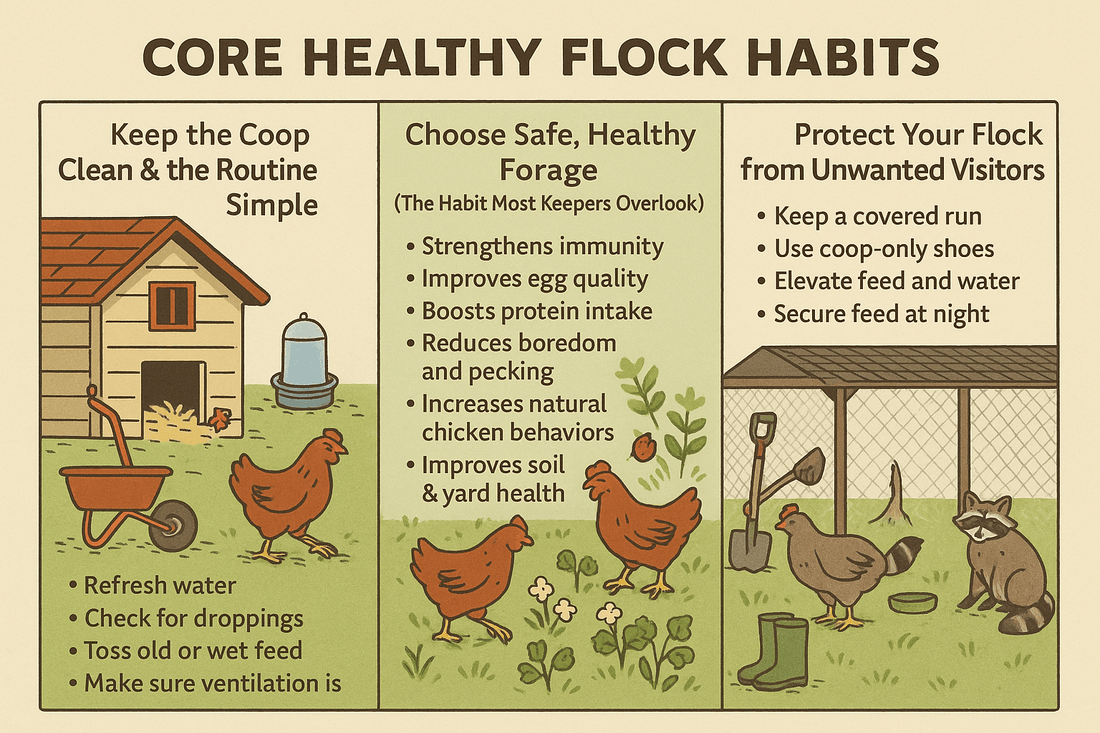 Why “Healthy Flock Habits” Matter (Especially in Backyards & Urban Spaces)