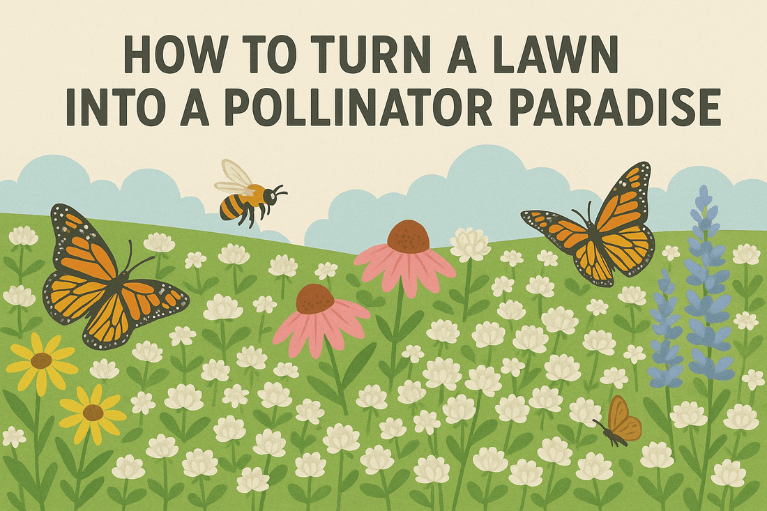 How to Turn Your Lawn into a Pollinator Paradise