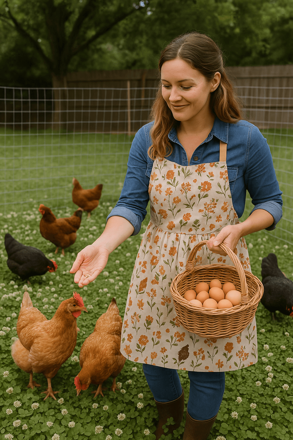Cluck and Clover Premium Forage Seed Mixture for Feeding and Growing Chickens