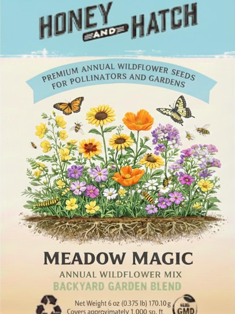 MEADOW MAGIC Annual Premium Wildflower Seed Mix