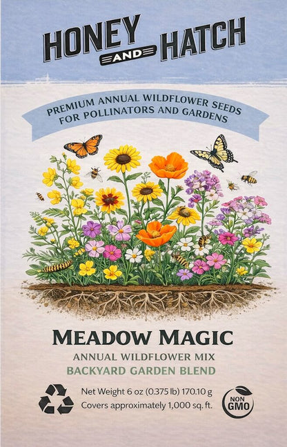 MEADOW MAGIC Annual Premium Wildflower Seed Mix