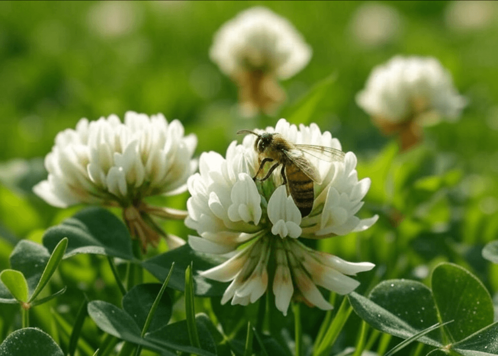 Beekeeper's Blossom Premium Clover Seed Mixture for Bee Nutrition and Hive Health